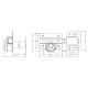 Sonra Long Throw Dead Lock - Single & Double Locking Rim Cylinder | 50mm & 70mm Gates
